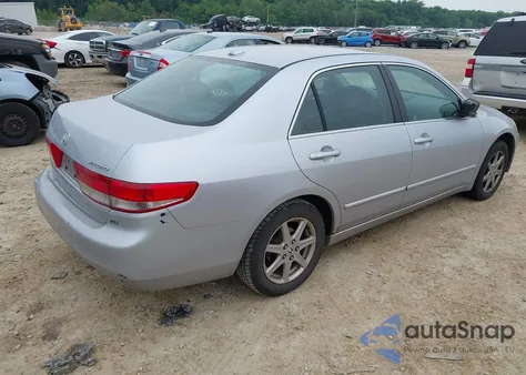 2004 Honda Accord 3.0 Ex из США, поврежденный, VIN 1HGCM66894A045859